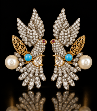 Royal Aviary Earrings
